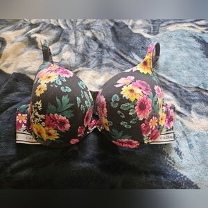 Cacique Boost Plunge Floral Bra